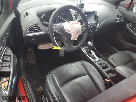 2016 Chevrolet Cruze Premier with VIN 1G1BG5SM1G7328488, listed as a Copart auction lot 44449135 with 148,170 mi miles and Salvage Title. Bid and sale history available at carsss.com. Image 8.