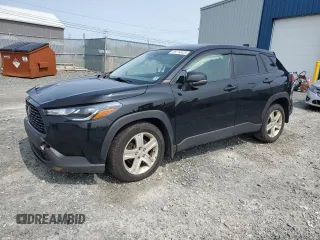 2023 Toyota Corolla Cross LE with VIN 7MUCAABG4PV054490, listed as a Copart auction lot 58714425 with 79,582 mi miles and Salvage title. Bid and sale history available at DreamBid. Image 1.