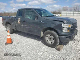 2016 Ford F-150 XLT with VIN 1FTEX1E89GFB52548, listed as a Copart auction lot 52312575 with 149,591 mi miles and Salvage Title. Bid and sale history available at carsss.com. Image 4.