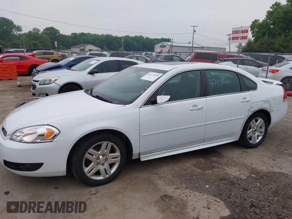 2011 Chevrolet Impala LT Fleet with VIN 2G1WG5EKXB1244946, listed as a IAAI auction lot 42431000 with 134,721 mi miles and . Bid and sale history available at DreamBid. Image 6.