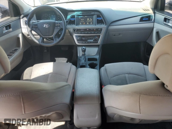 2017 Hyundai Sonata 2.4L with VIN 5NPE24AF4HH474459, listed as a Copart auction lot 52251245 with 144,647 mi miles and Salvage Title. Bid and sale history available at DreamBid. Image 8.
