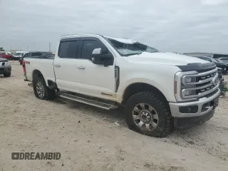 2024 Ford Super Duty F-250 SRW XL with VIN 1FT8W2BT7RED04138, listed as a Copart auction lot 42439295 with 0 mi miles and Salvage Title. Bid and sale history available at carsss.com. Image 4.