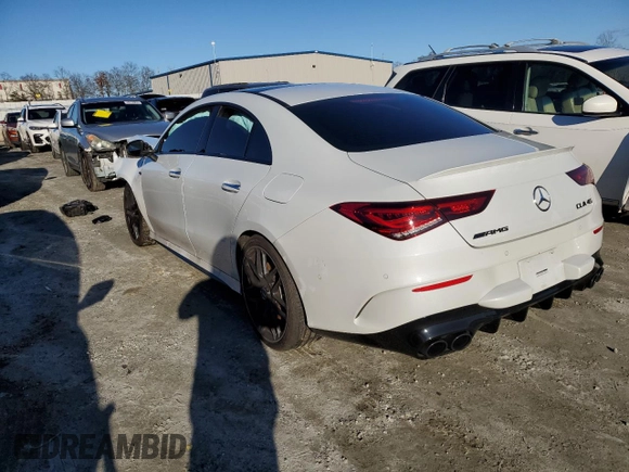 2023 Mercedes-Benz CLA 45 AMG with VIN W1K5J5DB3PN379445, listed as a Copart auction lot 41185944 with Not Provided miles and . Bid and sale history available at DreamBid. Image 2.