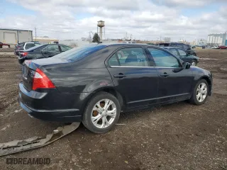 2012 Ford Fusion SE with VIN 3FAHP0HA2CR390735, listed as a Copart auction lot 50382245 with 40,254 mi miles and Salvage Title. Bid and sale history available at carsss.com. Image 3.