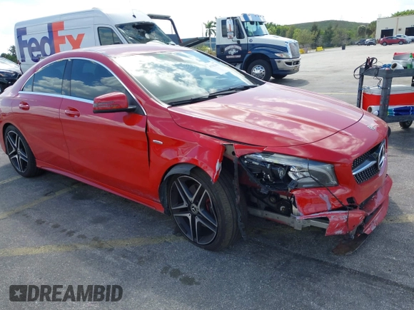 2018 Mercedes-Benz CLA 250 with VIN WDDSJ4EBXJN545852, listed as a IAAI auction lot 41702396 with 84,414 mi miles and . Bid and sale history available at DreamBid. Image 6.