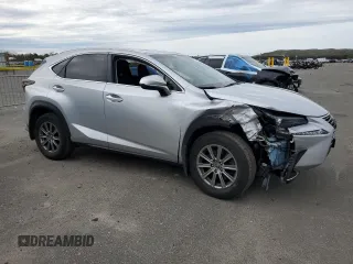 2019 Lexus NX 300 with VIN JTJBARBZ7K2198523, listed as a Copart auction lot 51774555 with 55,493 mi miles and Salvage Title. Bid and sale history available at DreamBid. Image 4.