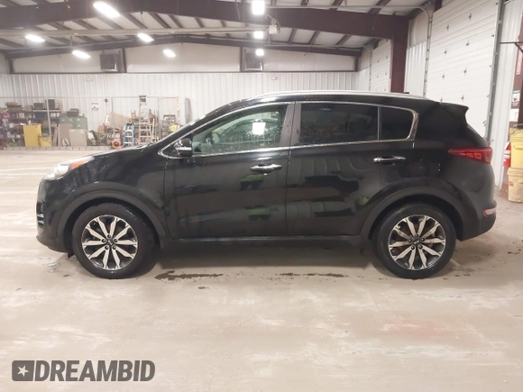 2017 Kia Sportage EX with VIN KNDPN3AC9H7044253, listed as a IAAI auction lot 41931607 with 77,025 mi miles. Bid and sale history available at carsss.com. Image 14.