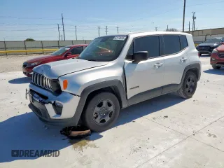 2020 Jeep Renegade Sport with VIN ZACNJAAB3LPL03021, listed as a Copart auction lot 62174615 with 51,645 mi miles and Salvage title. Bid and sale history available at DreamBid. Image 1.