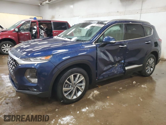 2019 Hyundai Santa Fe Ultimate with VIN 5NMS5CAD7KH075911, listed as a Copart auction lot 83766084 with 36,629 mi miles and Non Repairable. Bid and sale history available at carsss.com. Image 1.