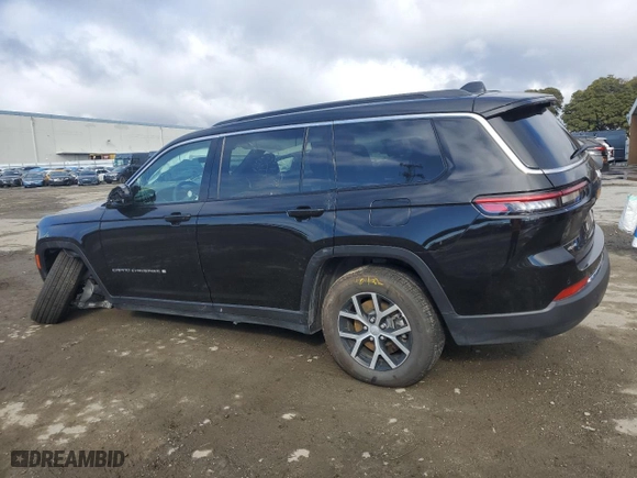 2024 Jeep Grand Cherokee L Limited with VIN 1C4RJKBG3R8603405, listed as a Copart auction lot 46160325 with 10,887 mi miles and Salvage Title. Bid and sale history available at carsss.com. Image 2.
