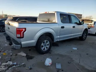 2015 Ford F-150 XLT with VIN 1FTEW1C85FKE64619, listed as a Copart auction lot 42823045 with 89,695 mi miles and Salvage Title. Bid and sale history available at carsss.com. Image 3.