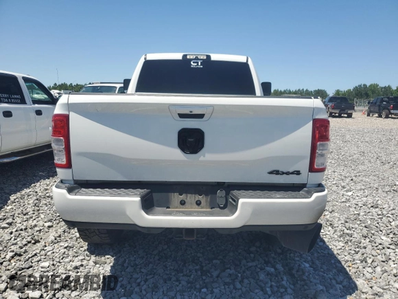 2019 Ram 2500 Lone Star with VIN 3C6UR5DL2KG607614, listed as a Copart auction lot 57792065 with 100,838 mi miles and Salvage title. Bid and sale history available at DreamBid. Image 6.