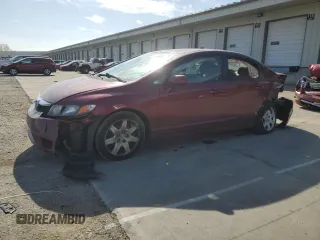 2011 Honda Civic LX with VIN 19XFA1F56BE026953, listed as a Copart auction lot 53395815 with 167,591 mi miles and Salvage Title. Bid and sale history available at DreamBid. Image 1.