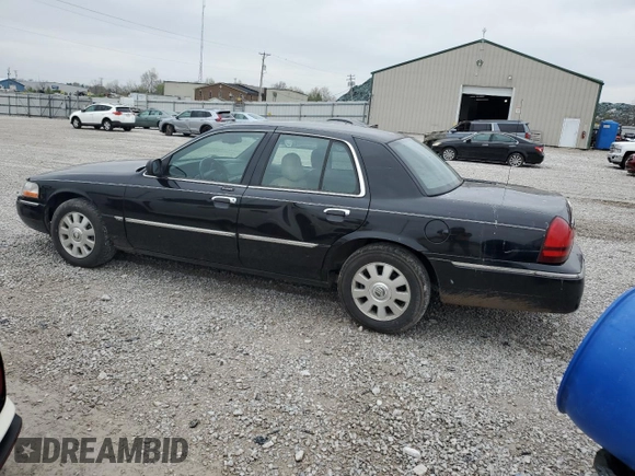2005 Mercury Grand Marquis LS Premium z VIN 2MEFM75W25X627343, wystawiony jako Copart lot #52307095 z przebiegiem 213 331 mil mil oraz Tytuł czysty. Historia ofert i sprzedaży dostępna na DreamBid. Obrazek 2.