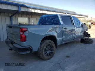 2024 Chevrolet Silverado 1500 Custom Trail Boss with VIN 3GCUDCED0RG322651, listed as a Copart auction lot 81002664 with 11,747 mi miles and Salvage Title. Bid and sale history available at carsss.com. Image 3.
