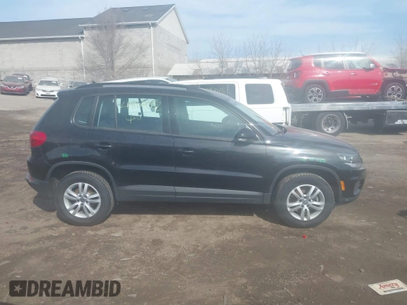 2017 Volkswagen Tiguan S with VIN WVGBV7AX9HK018085, listed as a IAAI auction lot 41804052 with 71,943 mi miles and . Bid and sale history available at DreamBid. Image 13.