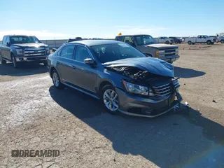 2016 Volkswagen Passat 1.8T S with VIN 1VWAT7A34GC057899, listed as a IAAI auction lot 41231400 with 111,304 mi miles. Bid and sale history available at carsss.com. Image 1.