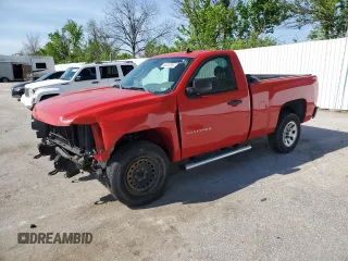 2011 Chevrolet Silverado 1500 Work Truck with VIN 1GCNCPEX1BZ287925, listed as a Copart auction lot 54337265 with 134,104 mi miles and Salvage Title. Bid and sale history available at DreamBid. Image 1.
