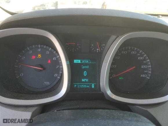 2015 Chevrolet Equinox LS with VIN 1GNALAEK3FZ118003, listed as a Copart auction lot 52205845 with 212,536 mi miles and Salvage Title. Bid and sale history available at carsss.com. Image 9.