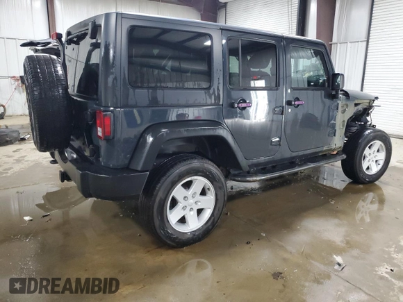 2017 Jeep Wrangler Unlimited Sport with VIN 1C4BJWDG1HL551371, listed as a Copart auction lot 63475735 with 86,347 mi miles and Salvage title. Bid and sale history available at DreamBid. Image 3.