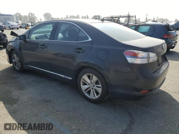 2010 Lexus HS 250h with VIN JTHBB1BA8A2036392, listed as a Copart auction lot 54161655 with 152,159 mi miles and Salvage Title. Bid and sale history available at carsss.com. Image 2.