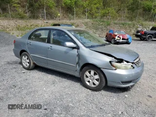 2004 Toyota Corolla CE with VIN 2T1BR38E94C283350, listed as a Copart auction lot 55277095 with 229,572 mi miles and Salvage Title. Bid and sale history available at DreamBid. Image 4.