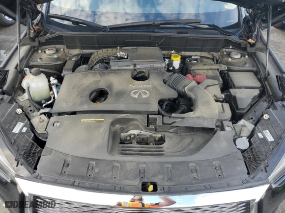 2022 Infiniti QX50 LUXE with VIN 3PCAJ5BB2NF111977, listed as a Copart auction lot 73346694 with 0 mi miles and Salvage Title. Bid and sale history available at carsss.com. Image 12.