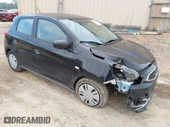 2019 Mitsubishi Mirage ES z VIN ML32A3HJ7KH013016, wystawiony jako IAAI lot #40892572 z przebiegiem 139 009 mil mil oraz . Historia ofert i sprzedaży dostępna na DreamBid. Obrazek 1.