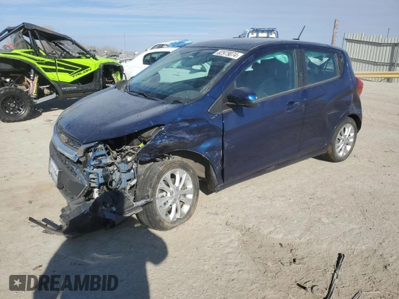 2022 Chevrolet Spark 1LT with VIN KL8CD6SA5NC021466, listed as a Copart auction lot 41707225 with 32,760 mi miles and Salvage Title. Bid and sale history available at carsss.com. Image 1.