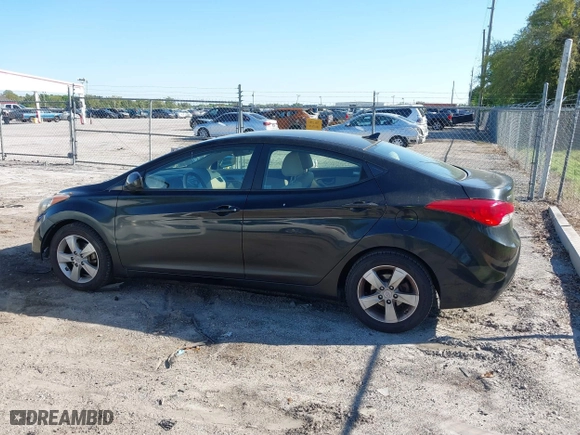 2011 Hyundai Elantra Ltd with VIN KMHDH4AE5BU143903, listed as a IAAI auction lot 41784556 with 182,009 mi miles. Bid and sale history available at carsss.com. Image 14.