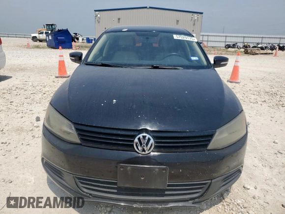 2012 Volkswagen Jetta SE with VIN 3VWDX7AJ1CM307026, listed as a Copart auction lot 57029175 with 109,255 mi miles and Salvage title. Bid and sale history available at DreamBid. Image 5.