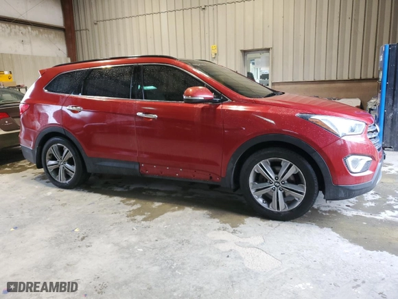 2014 Hyundai Santa Fe Limited with VIN KM8SR4HF9EU040376, listed as a Copart auction lot 51754955 with 202,572 mi miles and Clean Title. Bid and sale history available at carsss.com. Image 4.