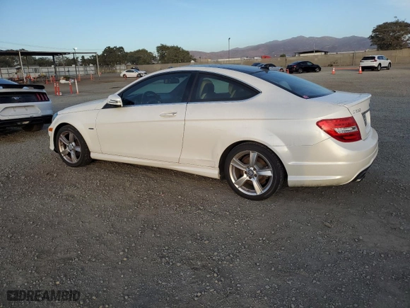 2012 Mercedes-Benz C-Class C 250 with VIN WDDGJ4HB2CF891795, listed as a Copart auction lot 89390835 with 98,830 mi miles and Clean Title. Bid and sale history available at carsss.com. Image 2.