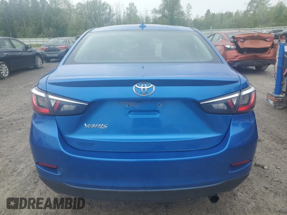 2019 Toyota Yaris L z VIN 3MYDLBYV3KY507165, wystawiony jako Copart lot #57951855 z przebiegiem 55 476 mil mil oraz Szkoda całkowita • Salvage title. Historia ofert i sprzedaży dostępna na DreamBid. Obrazek 6.