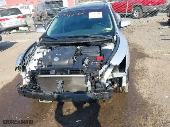 2013 Nissan Maxima 3.5 SV w/Premium Pkg with VIN 1N4AA5AP7DC834321, listed as a IAAI auction lot 41751718 with 166,407 mi miles. Bid and sale history available at carsss.com. Image 6.