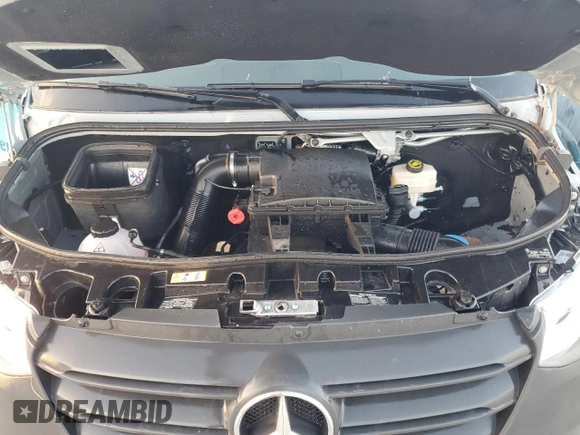 2023 Mercedes-Benz Sprinter Cargo with VIN W1Y70BGY2PT158365, listed as a Copart auction lot 76782644 with Not Provided miles and Non Repairable. Bid and sale history available at DreamBid. Image 12.