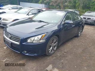 2014 Nissan Maxima SV with VIN 1N4AA5AP9EC451594, listed as a IAAI auction lot 42276826 with 130,372 mi miles and . Bid and sale history available at DreamBid. Image 2.