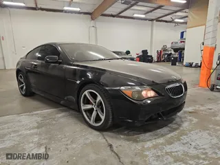 2007 BMW 6 Series 650i with VIN WBAEH13537CR53450, listed as a Copart auction lot 72861384 with 101,695 mi miles and Clean Title. Bid and sale history available at carsss.com. Image 1.