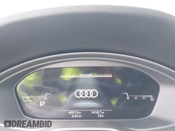 2021 Audi Q5 Premium Plus with VIN WA1BAAFY4M2062482, listed as a IAAI auction lot 42539165 with 40,312 mi miles and . Bid and sale history available at DreamBid. Image 7.