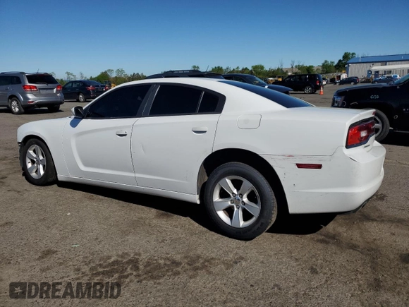 2014 Dodge Charger SE with VIN 2C3CDXBG9EH268119, listed as a Copart auction lot 55650705 with 185,024 mi miles and Salvage Title. Bid and sale history available at DreamBid. Image 2.