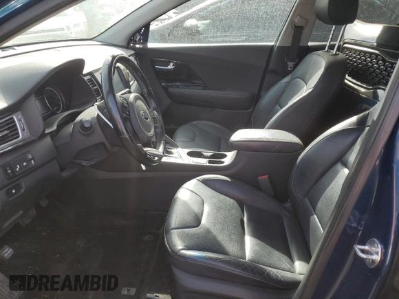 2019 Kia Niro Touring with VIN KNDCE3LC5K5321429, listed as a Copart auction lot 87474394 with 107,349 mi miles and Salvage Title. Bid and sale history available at carsss.com. Image 7.