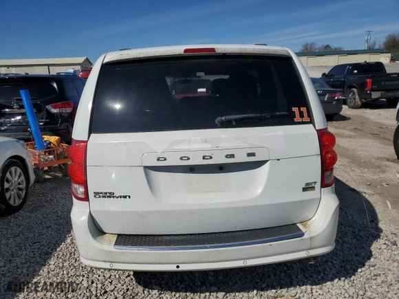 2016 Dodge Grand Caravan SXT with VIN 2C4RDGCG8GR327405, listed as a Copart auction lot 45594085 with 237,165 mi miles and Salvage Title. Bid and sale history available at carsss.com. Image 6.