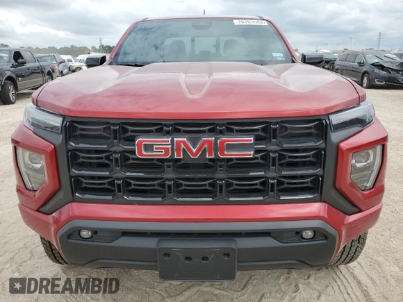 2024 GMC Canyon 4WD Elevation with VIN 1GTP6BEK2R1109201, listed as a Copart auction lot 70703504 with 6,245 mi miles and Salvage Title. Bid and sale history available at carsss.com. Image 5.