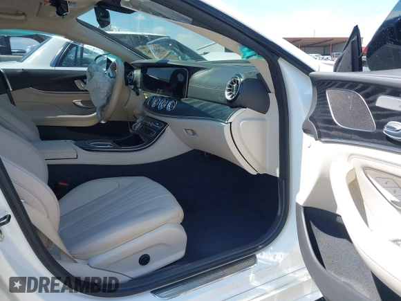 2021 Mercedes-Benz CLS 450 with VIN W1K2J5KB8MA089730, listed as a IAAI auction lot 42050262 with 53,971 mi miles and . Bid and sale history available at DreamBid. Image 5.