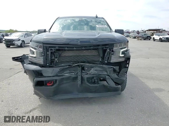 2021 Chevrolet Silverado 1500 LT Trail Boss with VIN 3GCPYFEDXMG373702, listed as a Copart auction lot 50700685 with 47,272 mi miles and Salvage Title. Bid and sale history available at DreamBid. Image 10.