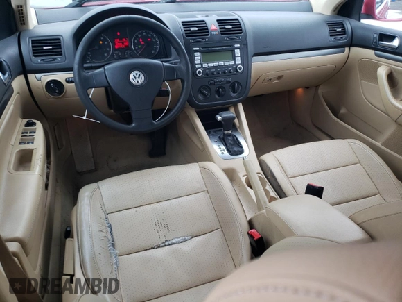 2007 Volkswagen Jetta 2.5 with VIN 3VWSF71K17M099223, listed as a Copart auction lot 45554825 with 133,550 mi miles and Salvage title. Bid and sale history available at DreamBid. Image 8.
