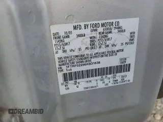 2006 Ford F-150 STX with VIN 1FTRF02296KB31638, listed as a Copart auction lot 43396335 with 234,953 mi miles and Clean Title. Bid and sale history available at carsss.com. Image 12.