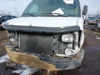 2010 Chevrolet Express Cargo Van with VIN 1GCUGADX6A1154119, listed as a IAAI auction lot 41608254 with 156,816 mi miles. Bid and sale history available at carsss.com. Image 13.