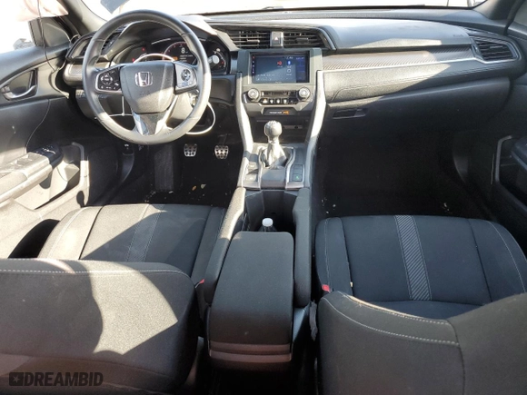 2019 Honda Civic Hatchback Sport with VIN SHHFK7G41KU222409, listed as a Copart auction lot 84746244 with 31,637 mi miles and Salvage Title. Bid and sale history available at carsss.com. Image 8.