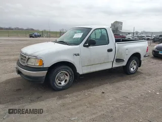 2001 Ford F-150 XL with VIN 2FTZF07221CA52446, listed as a IAAI auction lot 41836765 with 1 mi miles. Bid and sale history available at carsss.com. Image 2.